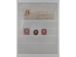 Baden bis Württemberg, meist gestempelte Sammlung, dabei einige komplette Ausgaben und bessere Werte, Baden Mi.-Nr. 1, etc., 