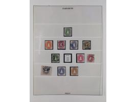 Baden bis Württemberg, meist gestempelte Sammlung, dabei einige komplette Ausgaben und bessere Werte, Baden Mi.-Nr. 1, etc., 