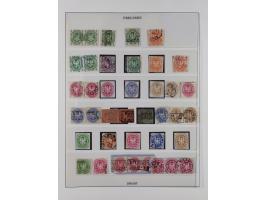 Baden bis Württemberg, meist gestempelte Sammlung, dabei einige komplette Ausgaben und bessere Werte, Baden Mi.-Nr. 1, etc., 