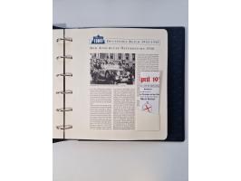 1933/45, DR und Besetzung II., 2-bändige Sammlung aus Borek-Abo, praktisch ausschließlich postfrisch mit einigen guten Ausgab