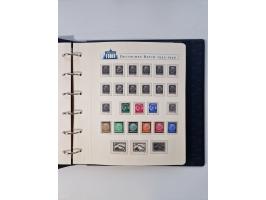 1933/45, DR und Besetzung II., 2-bändige Sammlung aus Borek-Abo, praktisch ausschließlich postfrisch mit einigen guten Ausgab