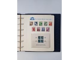 1933/45, DR und Besetzung II., 2-bändige Sammlung aus Borek-Abo, praktisch ausschließlich postfrisch mit einigen guten Ausgab