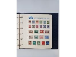 1933/45, DR und Besetzung II., 2-bändige Sammlung aus Borek-Abo, praktisch ausschließlich postfrisch mit einigen guten Ausgab