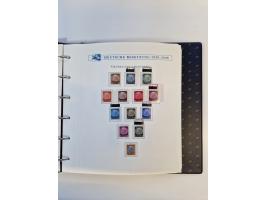 1933/45, DR und Besetzung II., 2-bändige Sammlung aus Borek-Abo, praktisch ausschließlich postfrisch mit einigen guten Ausgab