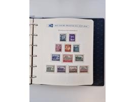 1933/45, DR und Besetzung II., 2-bändige Sammlung aus Borek-Abo, praktisch ausschließlich postfrisch mit einigen guten Ausgab