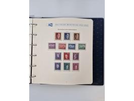 1933/45, DR und Besetzung II., 2-bändige Sammlung aus Borek-Abo, praktisch ausschließlich postfrisch mit einigen guten Ausgab