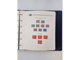 1933/45, DR und Besetzung II., 2-bändige Sammlung aus Borek-Abo, praktisch ausschließlich postfrisch mit einigen guten Ausgab