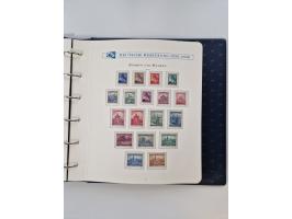 1933/45, DR und Besetzung II., 2-bändige Sammlung aus Borek-Abo, praktisch ausschließlich postfrisch mit einigen guten Ausgab