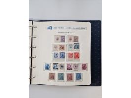 1933/45, DR und Besetzung II., 2-bändige Sammlung aus Borek-Abo, praktisch ausschließlich postfrisch mit einigen guten Ausgab