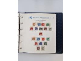 1933/45, DR und Besetzung II., 2-bändige Sammlung aus Borek-Abo, praktisch ausschließlich postfrisch mit einigen guten Ausgab