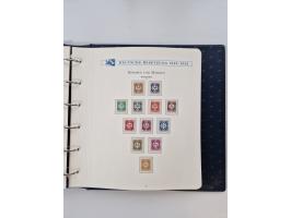 1933/45, DR und Besetzung II., 2-bändige Sammlung aus Borek-Abo, praktisch ausschließlich postfrisch mit einigen guten Ausgab