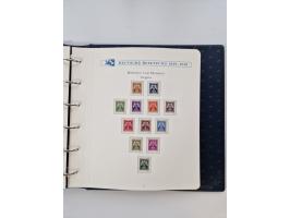 1933/45, DR und Besetzung II., 2-bändige Sammlung aus Borek-Abo, praktisch ausschließlich postfrisch mit einigen guten Ausgab