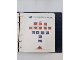 1933/45, DR und Besetzung II., 2-bändige Sammlung aus Borek-Abo, praktisch ausschließlich postfrisch mit einigen guten Ausgab