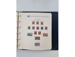 1933/45, DR und Besetzung II., 2-bändige Sammlung aus Borek-Abo, praktisch ausschließlich postfrisch mit einigen guten Ausgab