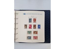 1933/45, DR und Besetzung II., 2-bändige Sammlung aus Borek-Abo, praktisch ausschließlich postfrisch mit einigen guten Ausgab