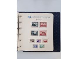 1933/45, DR und Besetzung II., 2-bändige Sammlung aus Borek-Abo, praktisch ausschließlich postfrisch mit einigen guten Ausgab
