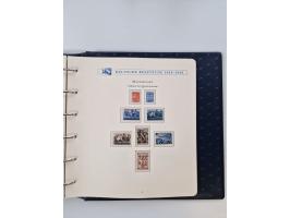 1933/45, DR und Besetzung II., 2-bändige Sammlung aus Borek-Abo, praktisch ausschließlich postfrisch mit einigen guten Ausgab