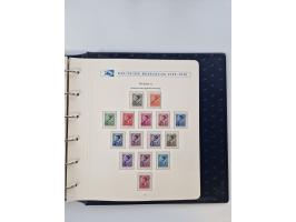 1933/45, DR und Besetzung II., 2-bändige Sammlung aus Borek-Abo, praktisch ausschließlich postfrisch mit einigen guten Ausgab