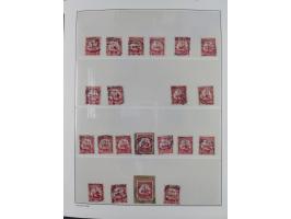 STEMPELSAMMLUNG: China bis Togo, Sammlung mit vielen klaren Stempeln, vielen Briefstücken, zum Teil auf Markwerten, teils sig