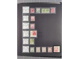 STEMPELSAMMLUNG: China bis Togo, Sammlung mit vielen klaren Stempeln, vielen Briefstücken, zum Teil auf Markwerten, teils sig