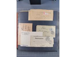 1914/18, Sammlung mit etwas über 200 Briefen und Karten, dabei auch etwas Kriegsgefangenenpost und etwas anderes, viele inter