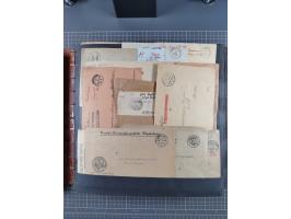 1914/18, Sammlung mit etwas über 200 Briefen und Karten, dabei auch etwas Kriegsgefangenenpost und etwas anderes, viele inter