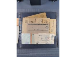 1914/18, Sammlung mit etwas über 200 Briefen und Karten, dabei auch etwas Kriegsgefangenenpost und etwas anderes, viele inter
