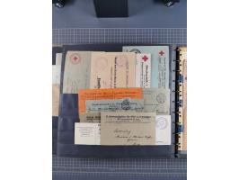 1914/18, Sammlung mit etwas über 200 Briefen und Karten, dabei auch etwas Kriegsgefangenenpost und etwas anderes, viele inter