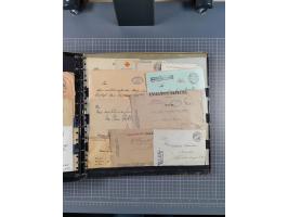 1914/18, Sammlung mit etwas über 200 Briefen und Karten, dabei auch etwas Kriegsgefangenenpost und etwas anderes, viele inter