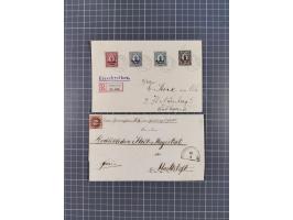 1850/1950 (ca.), umfangreicher Bestand mit über 700 Briefen und Karten, inkl. Bayern und Alliierte Besetzung, Schwerpunt Drit