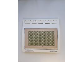 NEUDRUCKE: BERLINER Neudrucke, umfangreiche Bogensammlung mit über 160 Stück, vorwiegend postfrisch, alles sauber auf Blätter