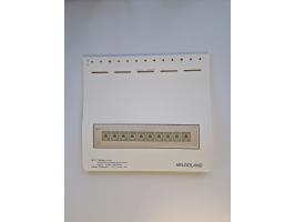 NEUDRUCKE: BERLINER Neudrucke, umfangreiche Bogensammlung mit über 160 Stück, vorwiegend postfrisch, alles sauber auf Blätter