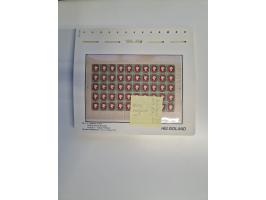 NEUDRUCKE: BERLINER Neudrucke, umfangreiche Bogensammlung mit über 160 Stück, vorwiegend postfrisch, alles sauber auf Blätter