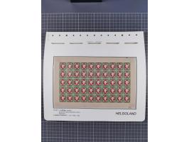 NEUDRUCKE: LEIPZIGER Neudrucke, umfangreiche Bogensammlung mit über 130 Stück, vorwiegend postfrisch, alles sauber auf Blätte