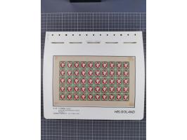 NEUDRUCKE: LEIPZIGER Neudrucke, umfangreiche Bogensammlung mit über 130 Stück, vorwiegend postfrisch, alles sauber auf Blätte