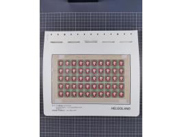 NEUDRUCKE: LEIPZIGER Neudrucke, umfangreiche Bogensammlung mit über 130 Stück, vorwiegend postfrisch, alles sauber auf Blätte