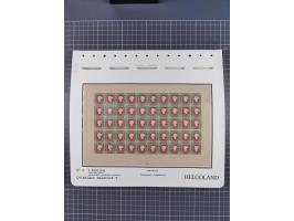 NEUDRUCKE: LEIPZIGER Neudrucke, umfangreiche Bogensammlung mit über 130 Stück, vorwiegend postfrisch, alles sauber auf Blätte