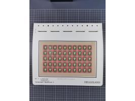 NEUDRUCKE: LEIPZIGER Neudrucke, umfangreiche Bogensammlung mit über 130 Stück, vorwiegend postfrisch, alles sauber auf Blätte