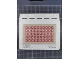 NEUDRUCKE: LEIPZIGER Neudrucke, umfangreiche Bogensammlung mit über 130 Stück, vorwiegend postfrisch, alles sauber auf Blätte