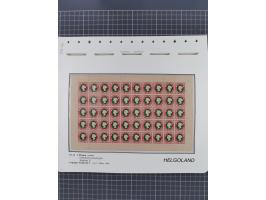 NEUDRUCKE: LEIPZIGER Neudrucke, umfangreiche Bogensammlung mit über 130 Stück, vorwiegend postfrisch, alles sauber auf Blätte