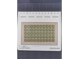 NEUDRUCKE: LEIPZIGER Neudrucke, umfangreiche Bogensammlung mit über 130 Stück, vorwiegend postfrisch, alles sauber auf Blätte