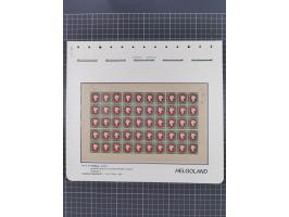 NEUDRUCKE: LEIPZIGER Neudrucke, umfangreiche Bogensammlung mit über 130 Stück, vorwiegend postfrisch, alles sauber auf Blätte