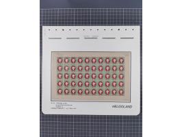 NEUDRUCKE: LEIPZIGER Neudrucke, umfangreiche Bogensammlung mit über 130 Stück, vorwiegend postfrisch, alles sauber auf Blätte