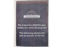 1912/2015, postfrische, ungebrauchte und gestempelte Sammlung in 2 Bänden, frühen Jahre schwach vertreten, aber mit Mi. 1-3 a