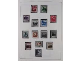 1912/2015, postfrische, ungebrauchte und gestempelte Sammlung in 2 Bänden, frühen Jahre schwach vertreten, aber mit Mi. 1-3 a