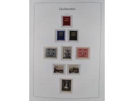 1945/97, postfrische und ganz wenig ungebrauchte Sammlungen, in den Hauptnummern komplett