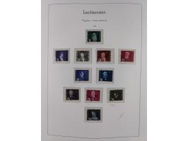 1945/97, postfrische und ganz wenig ungebrauchte Sammlungen, in den Hauptnummern komplett