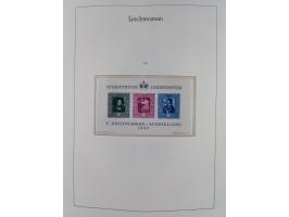 1945/97, postfrische und ganz wenig ungebrauchte Sammlungen, in den Hauptnummern komplett