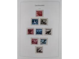 1945/97, postfrische und ganz wenig ungebrauchte Sammlungen, in den Hauptnummern komplett