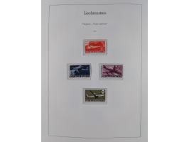 1945/97, postfrische und ganz wenig ungebrauchte Sammlungen, in den Hauptnummern komplett